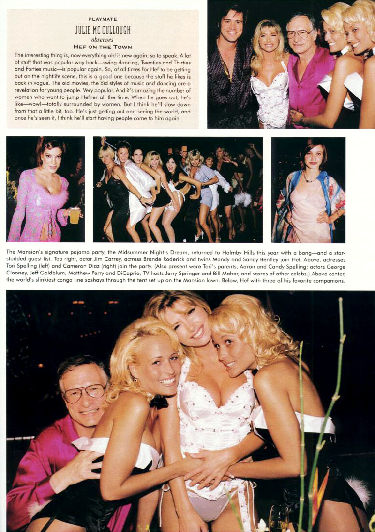 Inside the Playboy Mansion pictorial