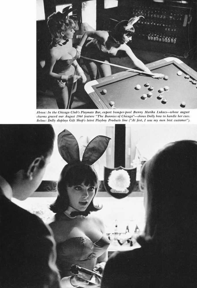 Playboy Playmate Dolly Read in Playmate of the Month pictorial