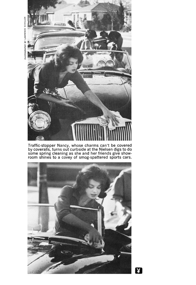 Playboy Playmate Nancy Nielsen in Playmate of the Month pictorial